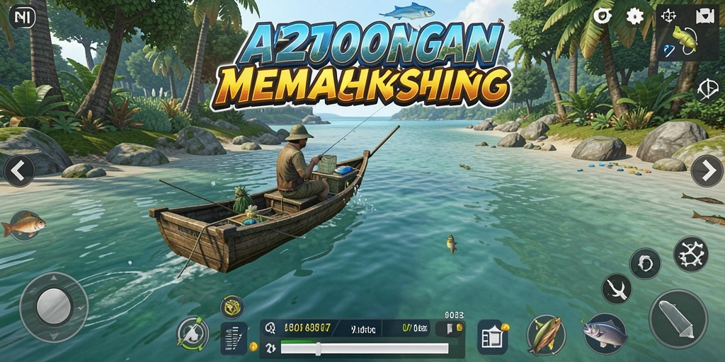 Tangkapan ikan yang menakjubkan dalam A200M dengan grafis yang memukau.