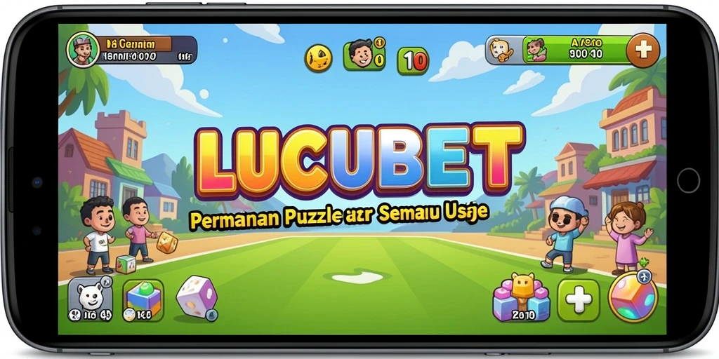 Tampilan gameplay seru dari LUCUBET, penuh tantangan Puzzle.