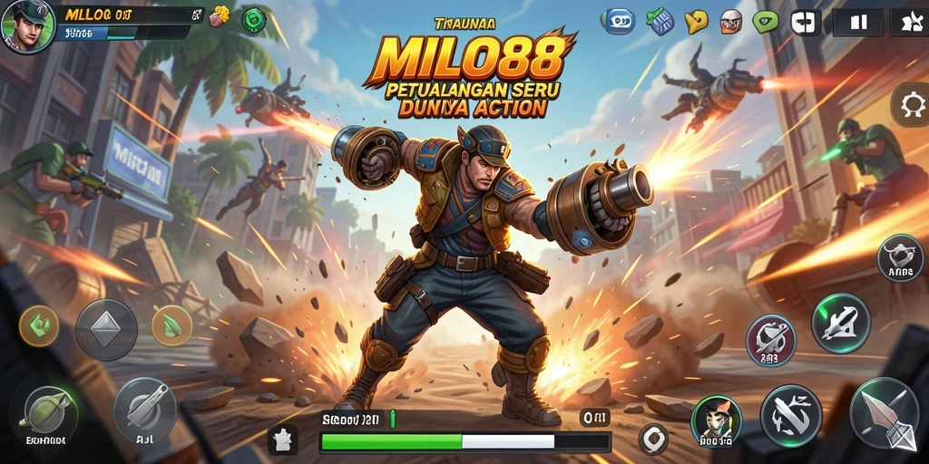 Gameplay seru dan menegangkan di MILO88.