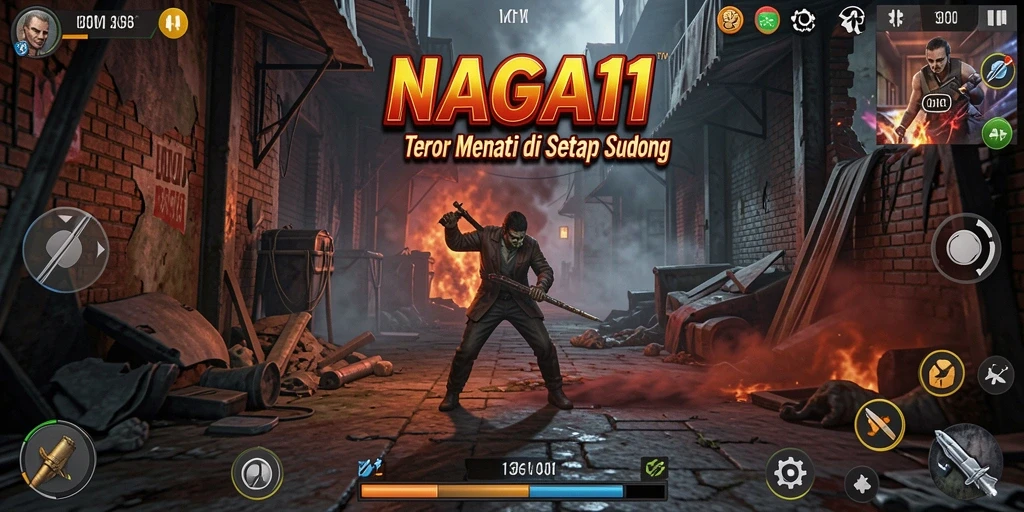 Gameplay menegangkan di dalam dunia kegelapan NAGA11.