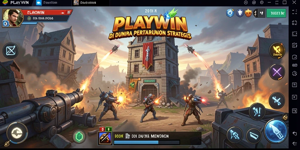 Tampilan menarik dari gameplay Tower Defense yang seru dan menantang.